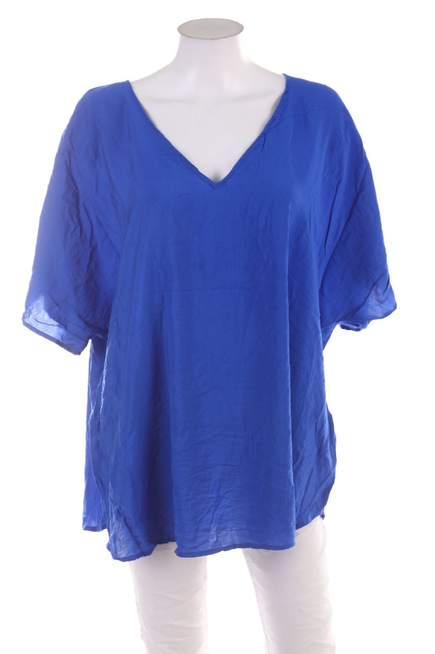 ZiZZi - Kurzarm-Bluse - L