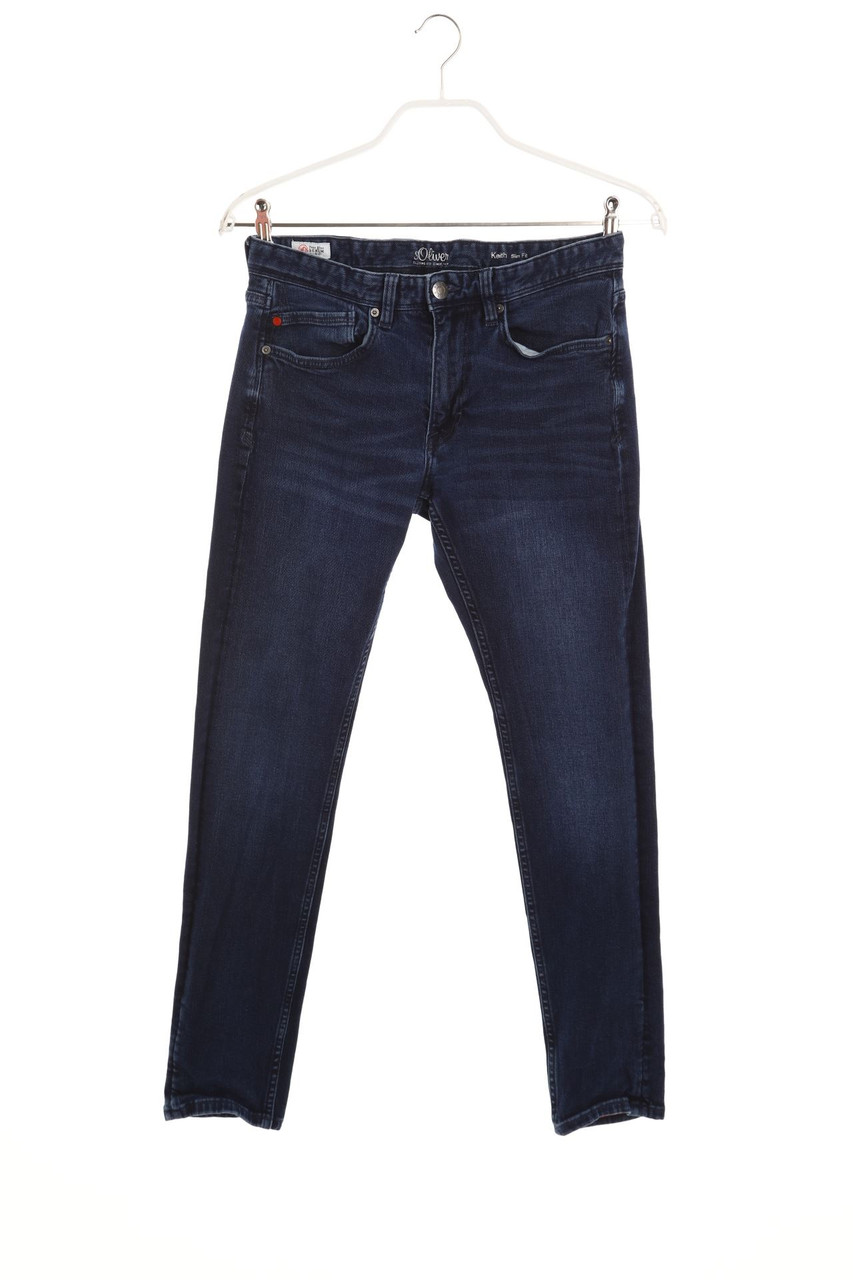s.Oliver - Dark Denim Skinny-Jeans - XS