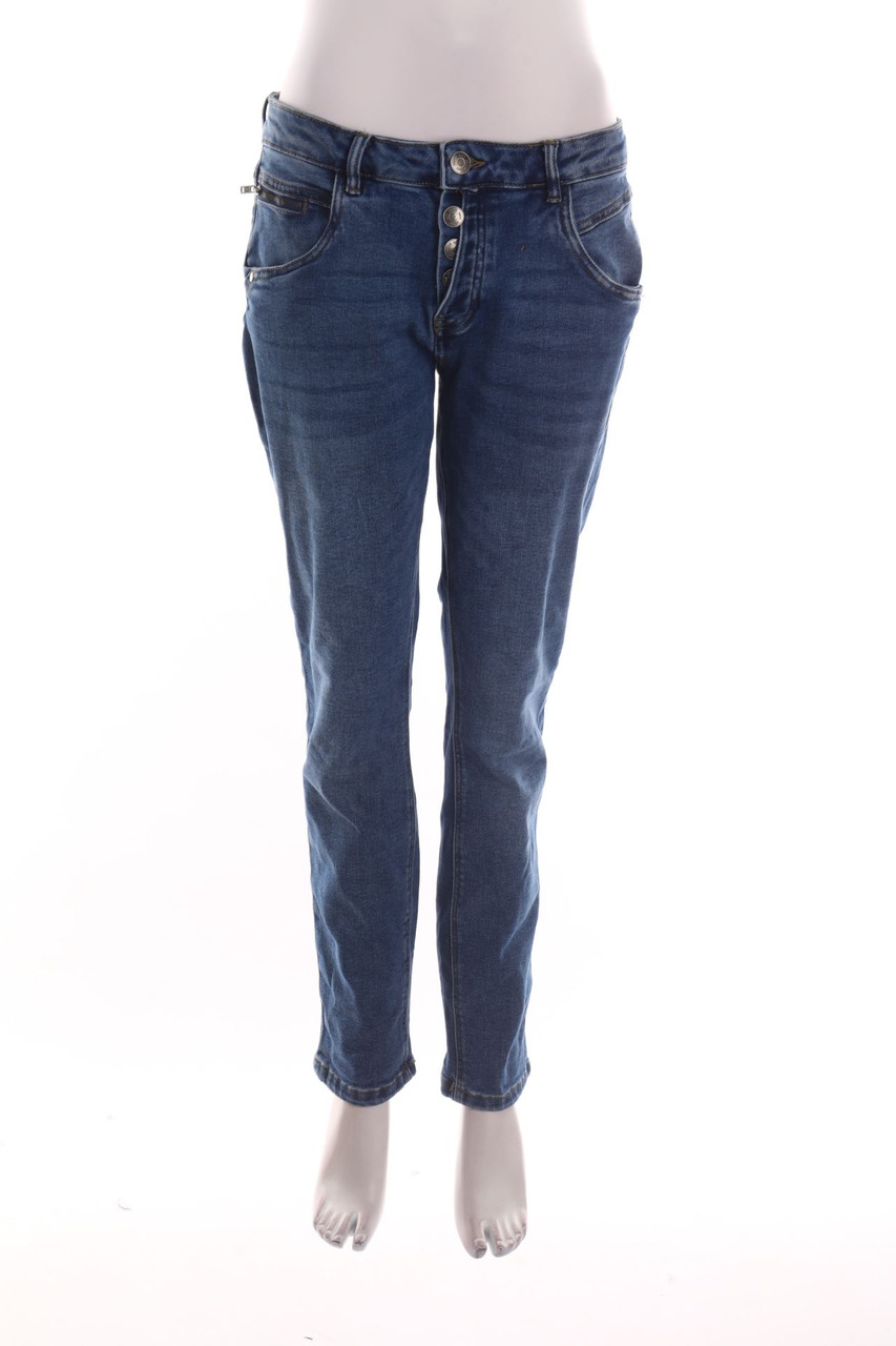 GINA BENOTTI - Distressed Boyfriend-Jeans - L