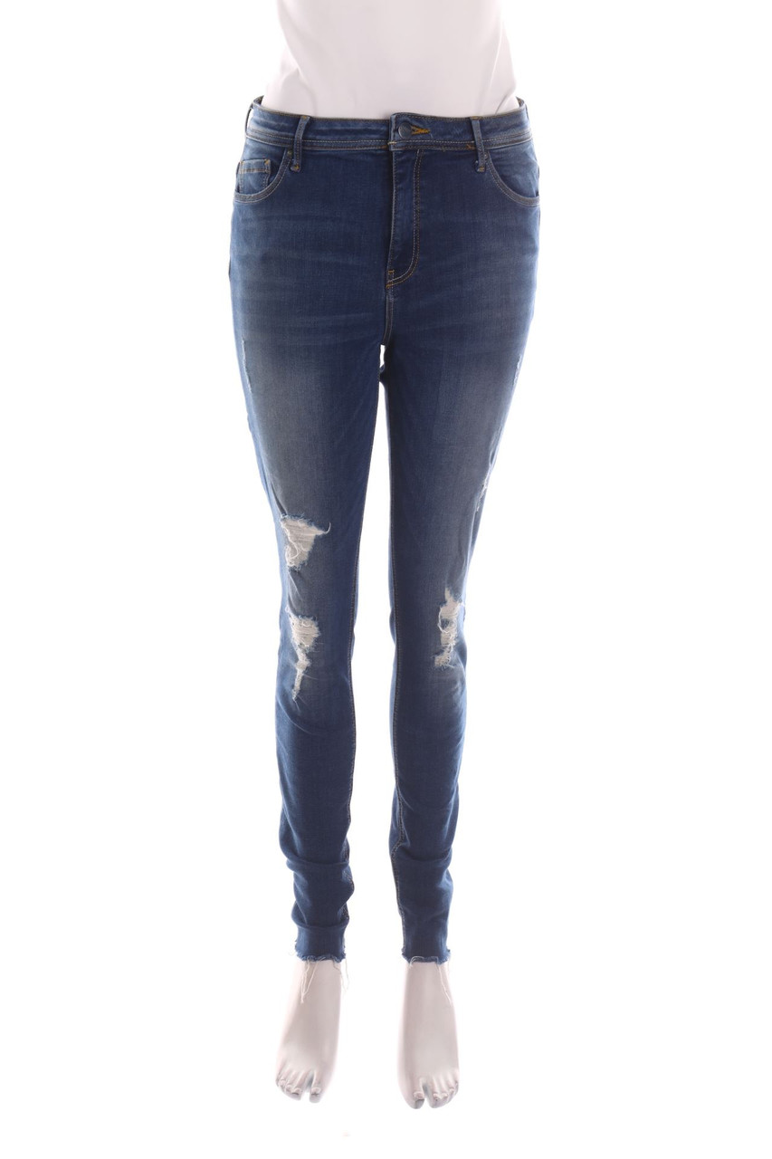 ONLY - Used Look Skinny-Jeans - M