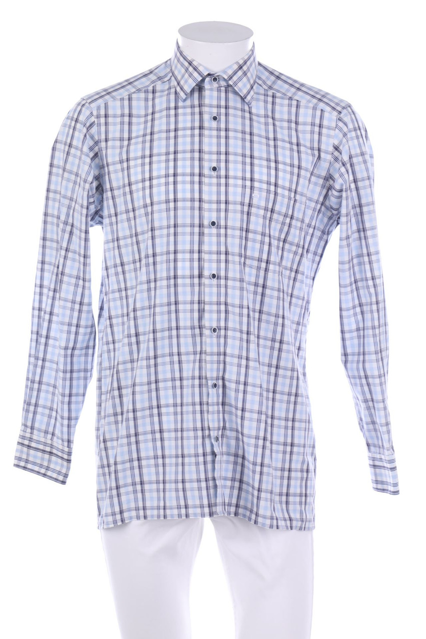 OLYMP - kariertes Hemd - M