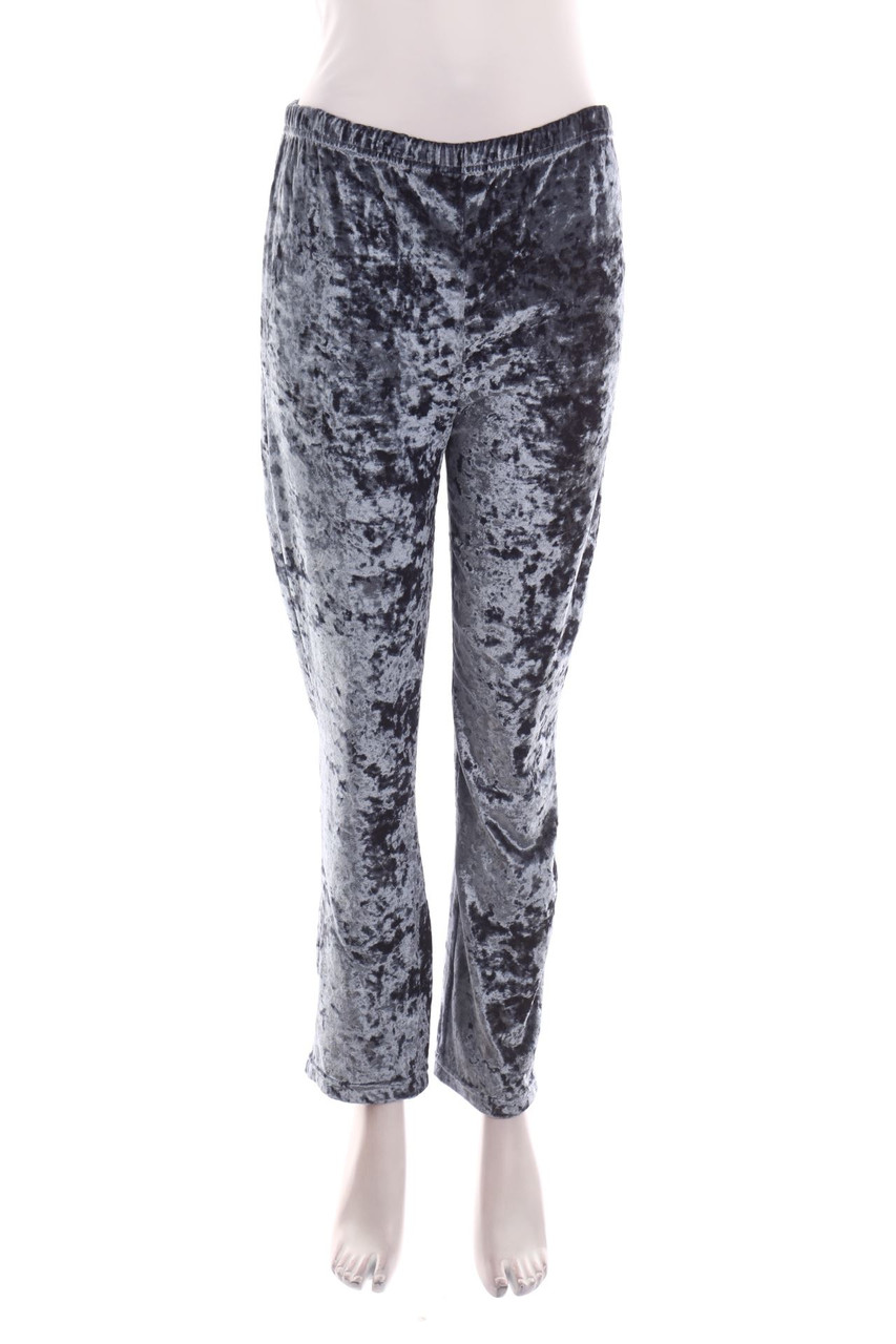 SECONDHAND - Samt-Leggings - S