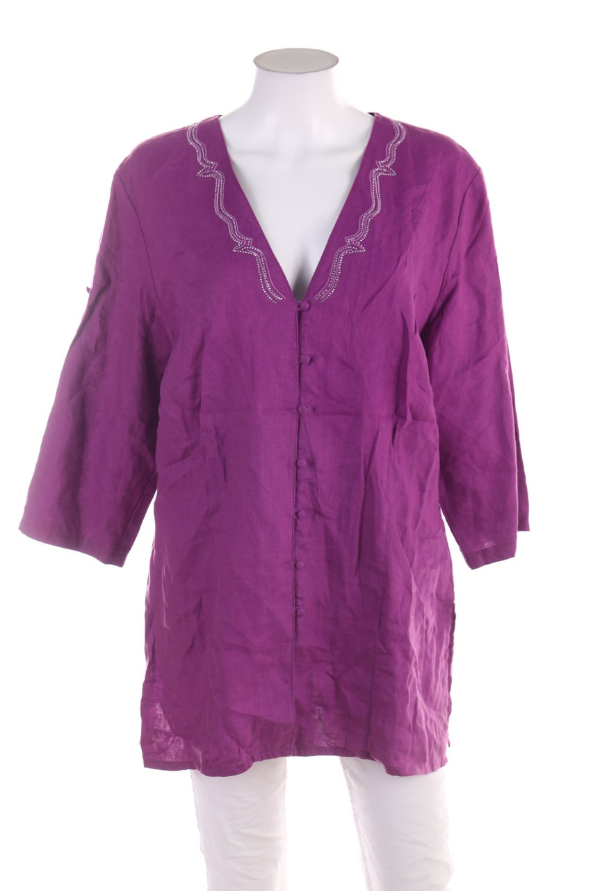 steilmann - Leinenbluse - 3XL