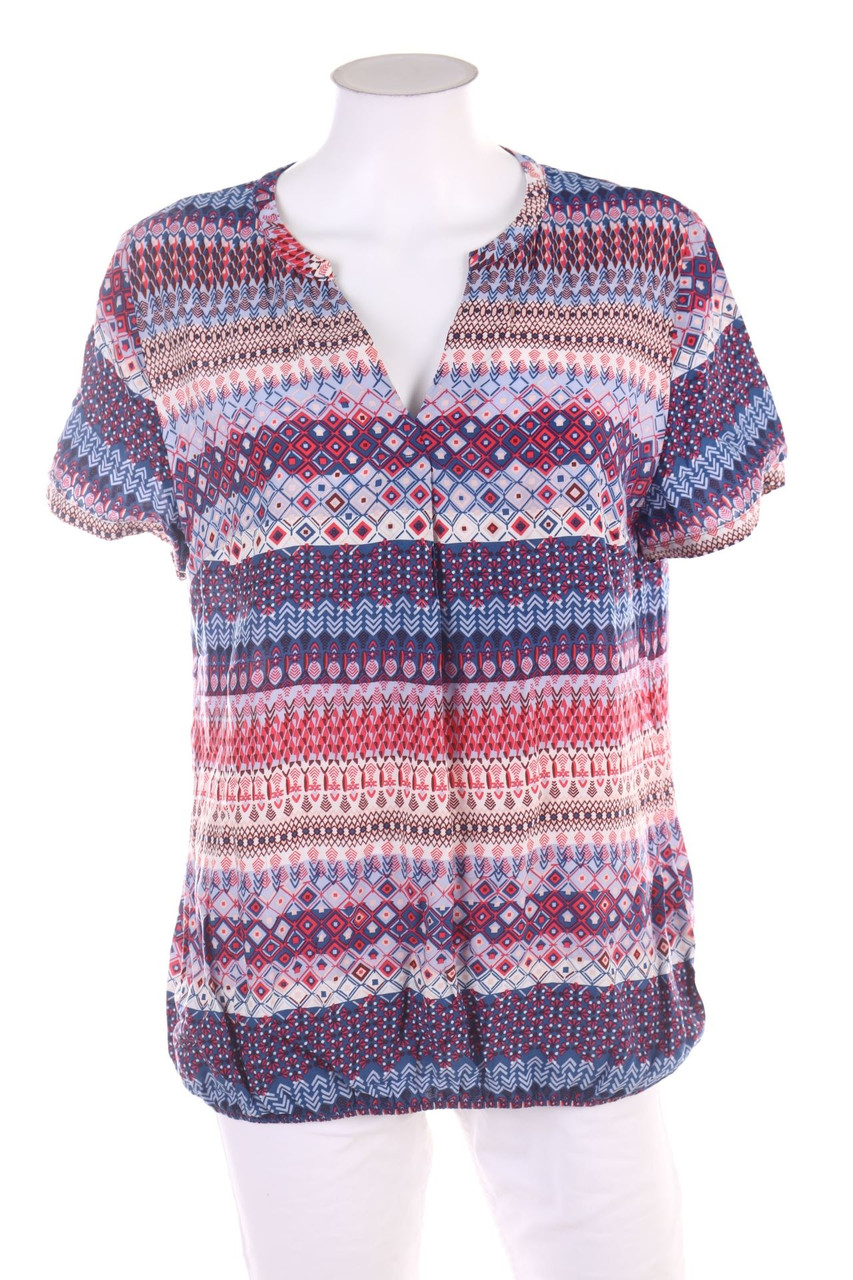 zero - Kurzarm-Bluse - L