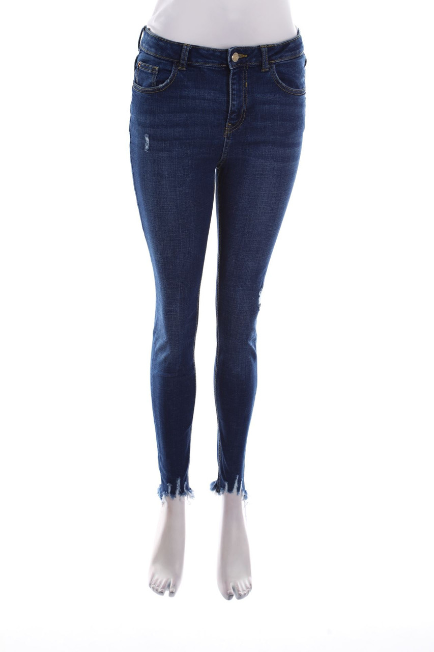 Denim & Co. - Skinny-Jeans - L