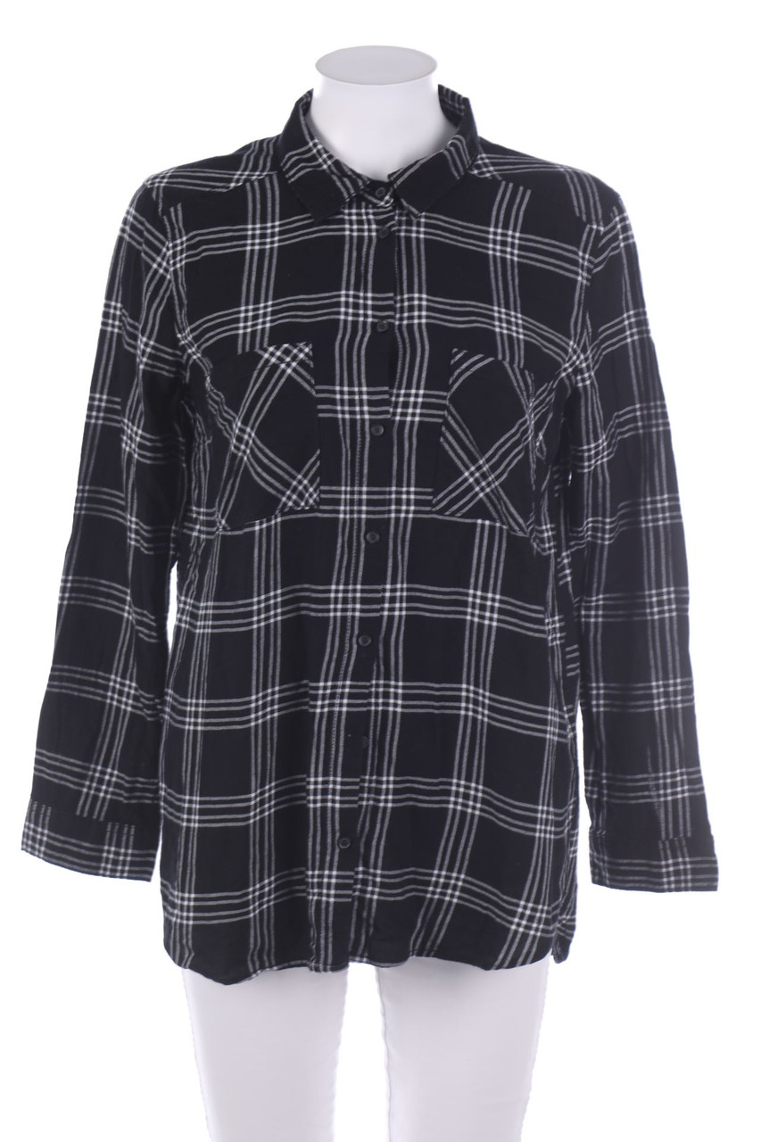 H&M - Karo-Hemd-Bluse - L