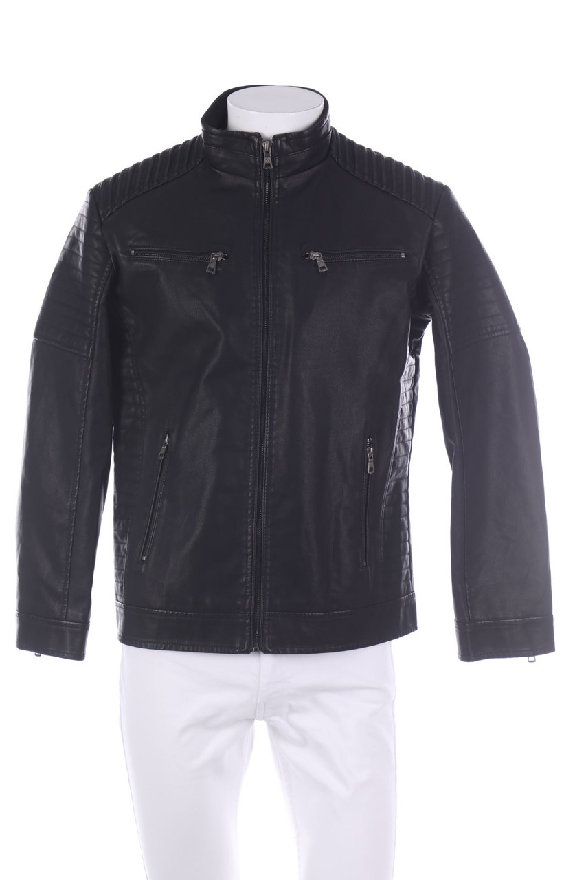 Ohne Label - Kunstleder-Jacke - M