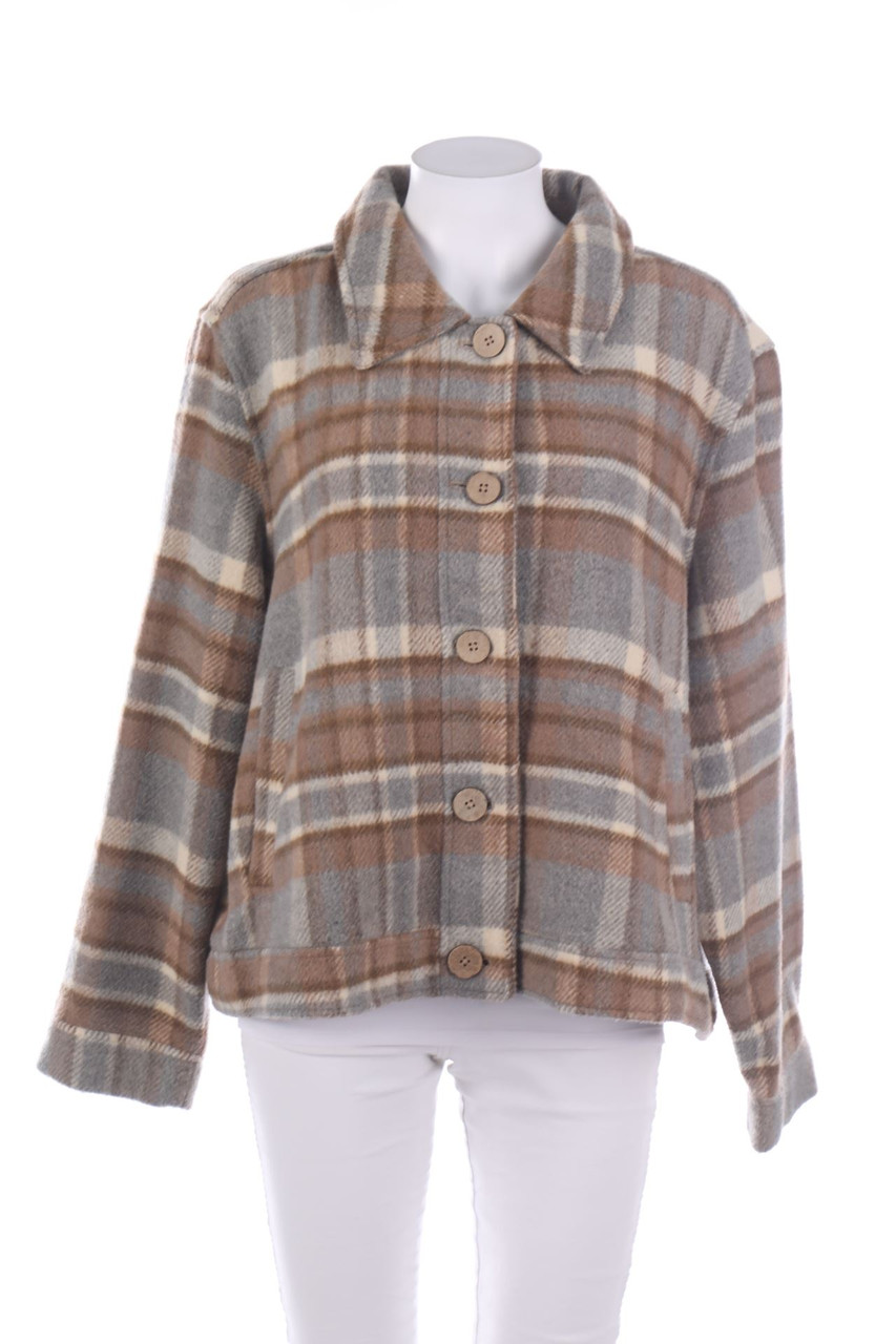 Laura Torelli - Flanell-Hemd-Bluse - 48