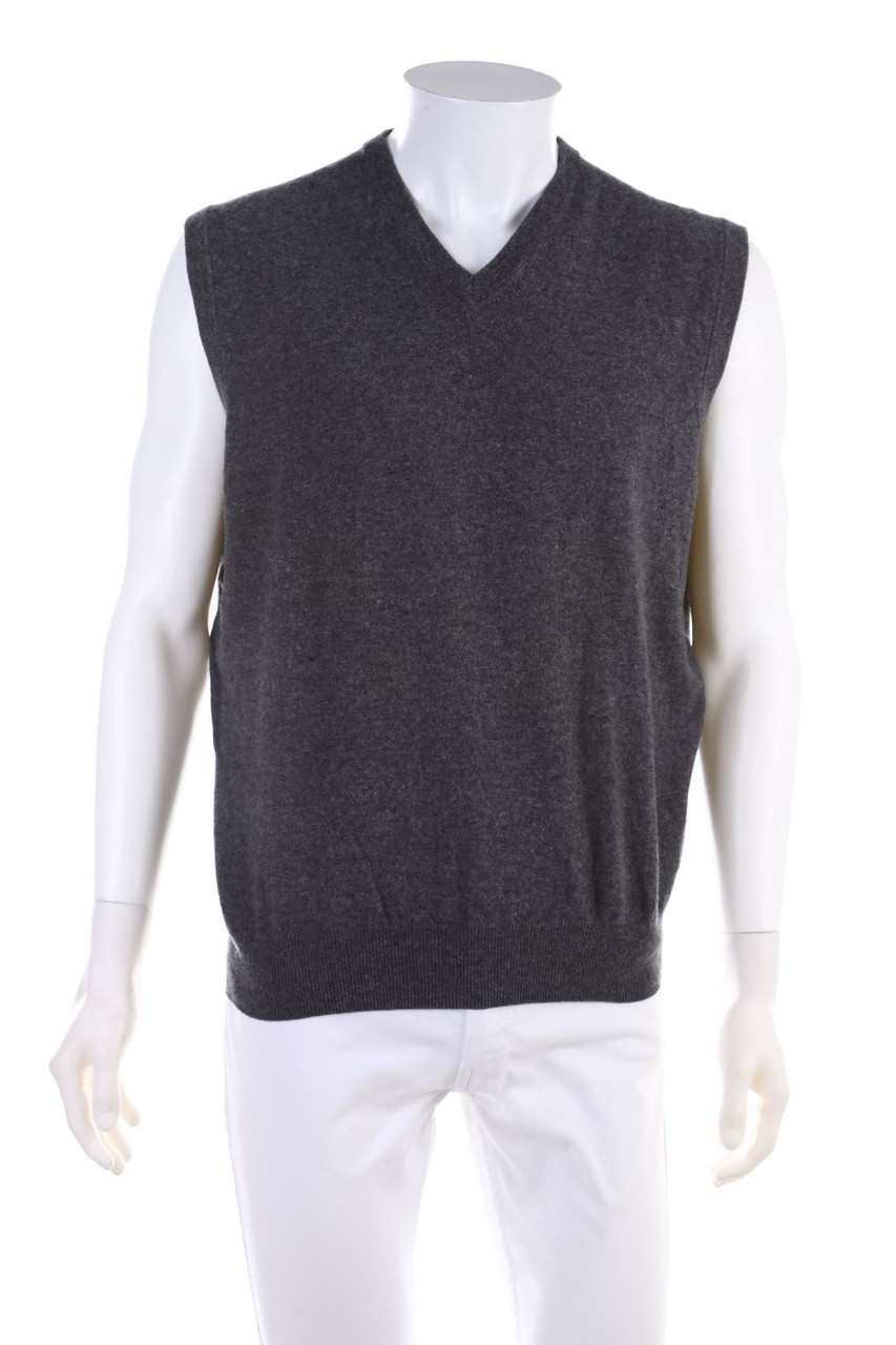 Tom Rusborg - Woll-Pullunder mit Kaschmir - 2XL