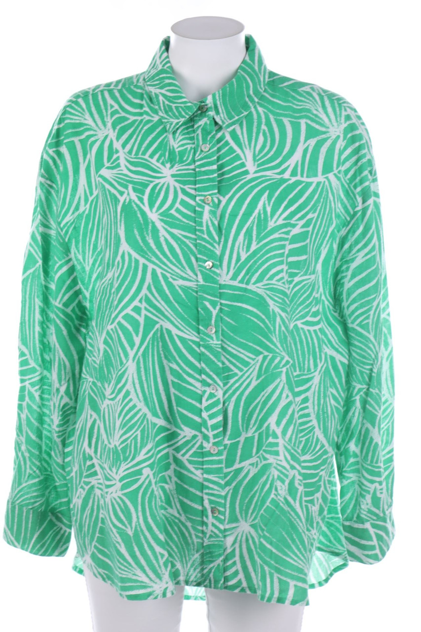 MANOR woman - Hemd-Bluse aus Leinen-Mix - L