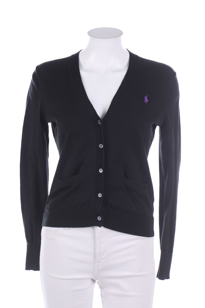 Polo by Ralph Lauren - Baumwoll-Cardigan mit Logo-Stickerei - S
