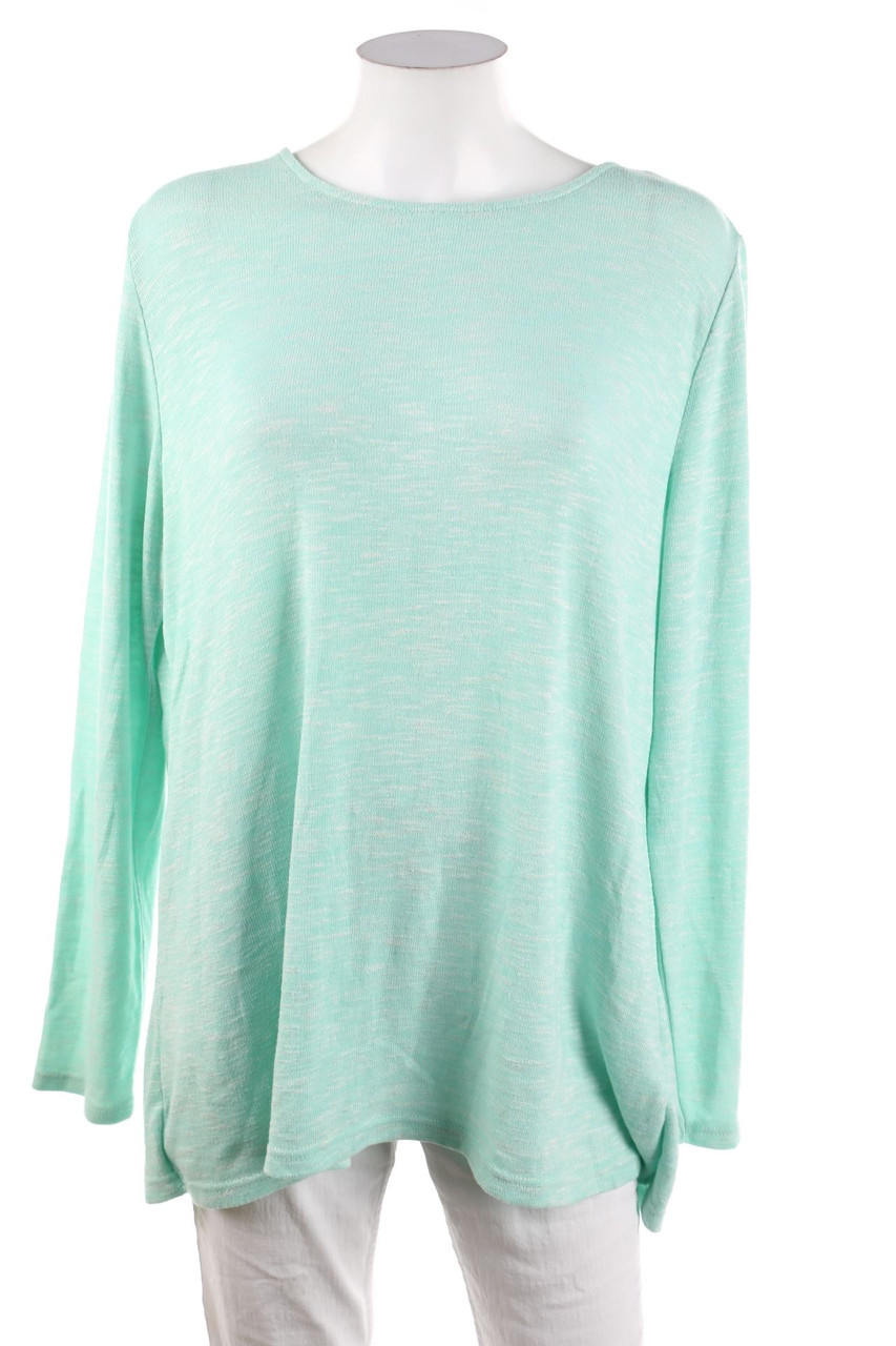 Ohne Label - Strick-Pullover im Layer Look - D 44