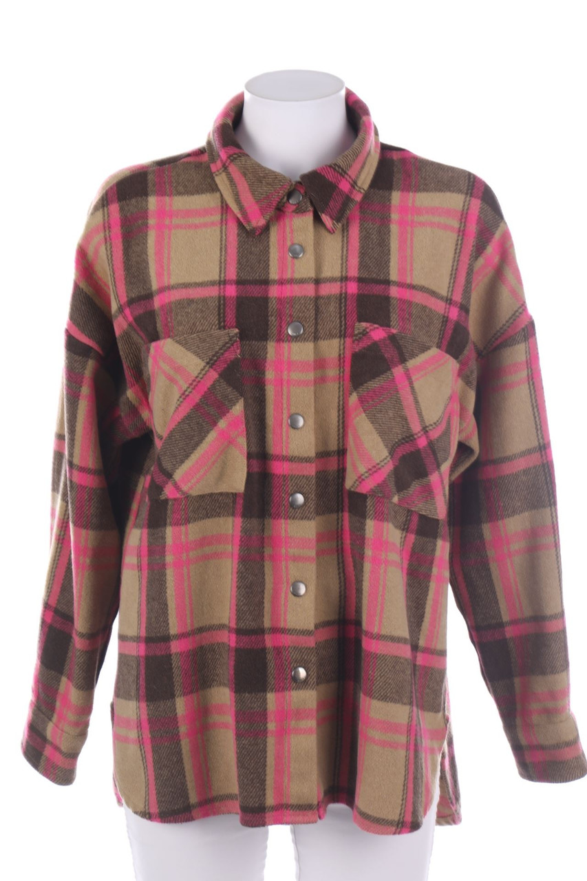 ONLY - Hemd-Bluse mit Karo-Muster - L