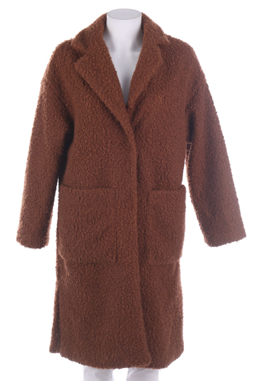 PULL&BEAR - Fake Fur-Mantel - XS