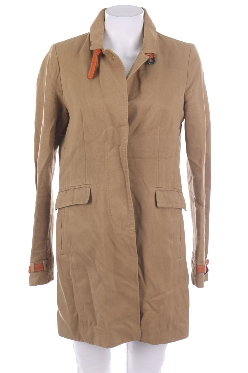 TOMMY HILFIGER - Übergangs-Mantel aus Leinen-Mix - S