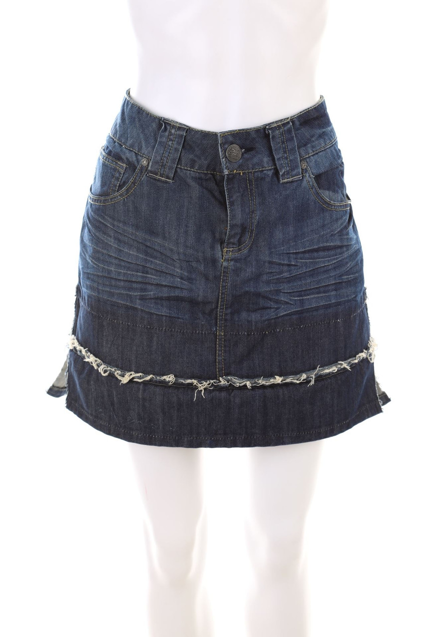 SECONDHAND - Mini-Jeansrock - L