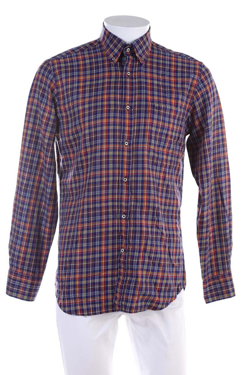 PAUL & SHARK - kariertes Hemd aus Baumwolle - M