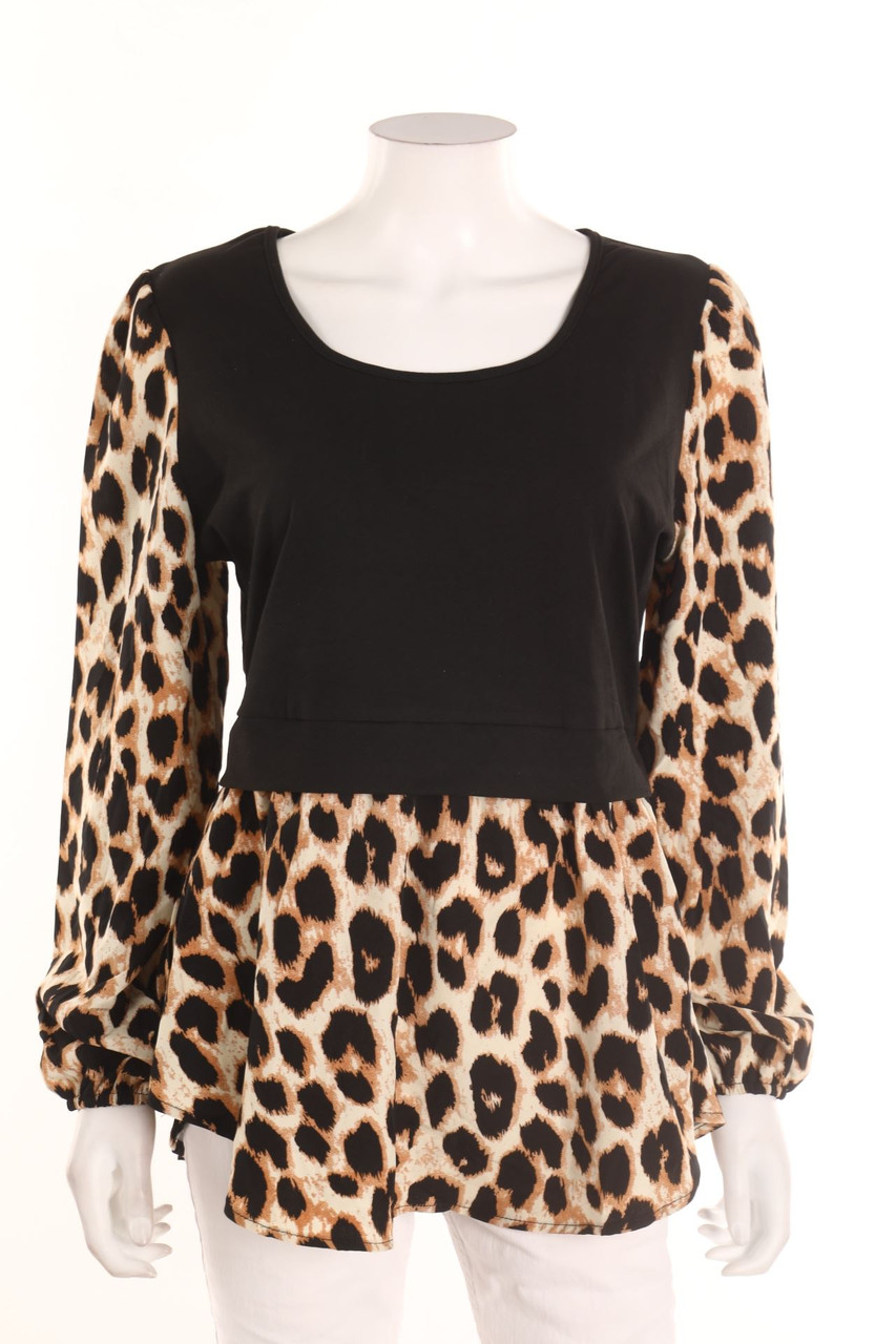 Ohne Label - Longsleeve-Shirt - L