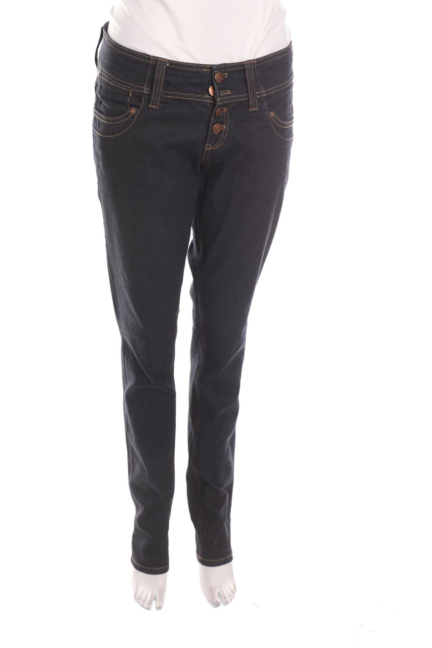 s.Oliver - Dark Denim Skinny-Jeans - M