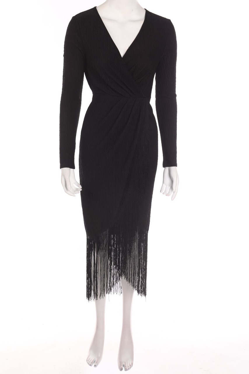 SHEIN - Kleid mit Fransen - M
