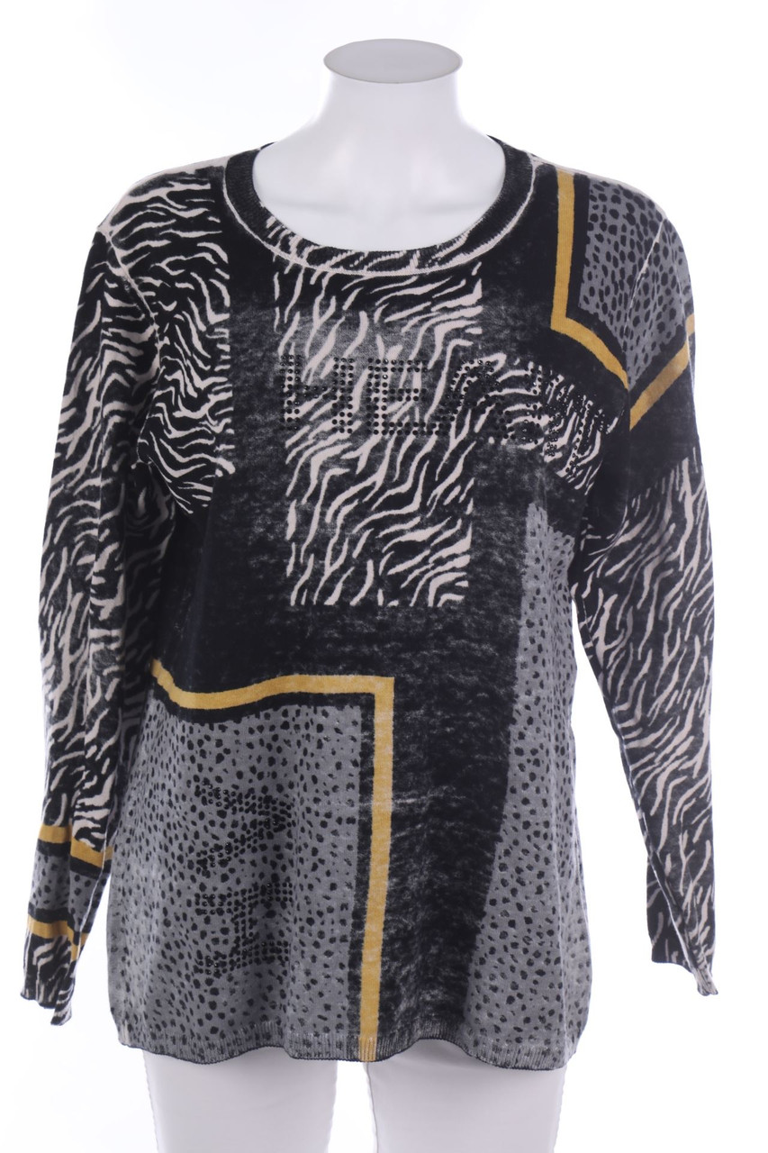 HELENA VERA - Baumwoll-Pullover - 2XL