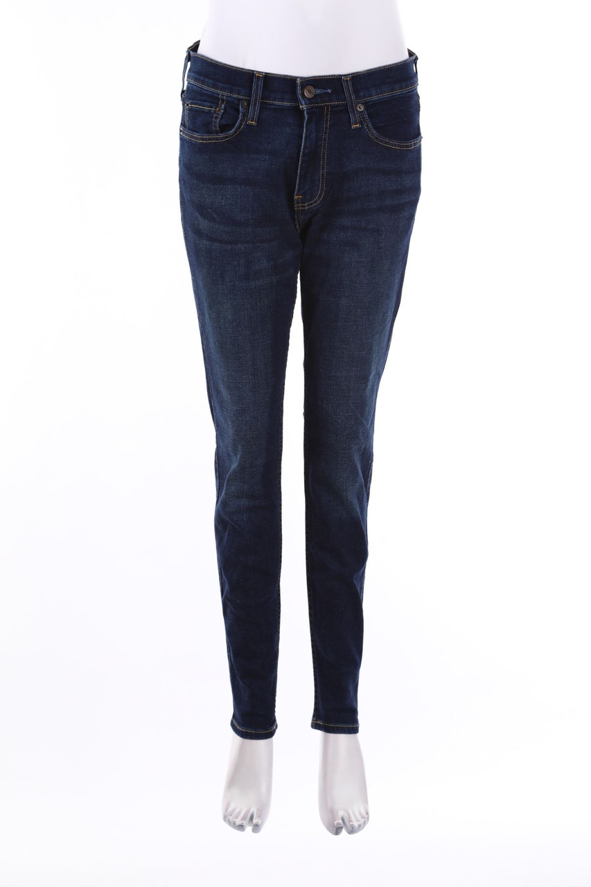 HOLLISTER - Dark Denim Skinny-Jeans - M