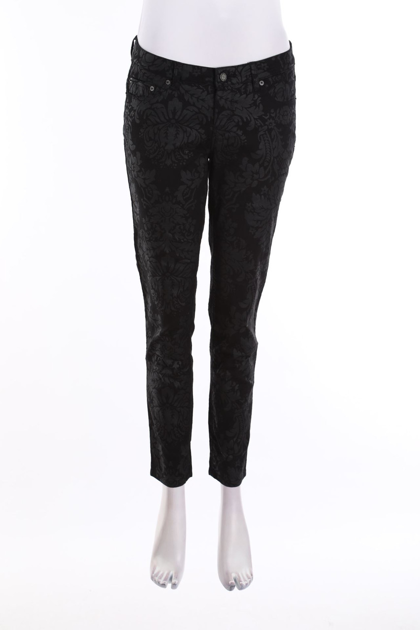 Laura Scott - Skinny-Jeans mit Print - M
