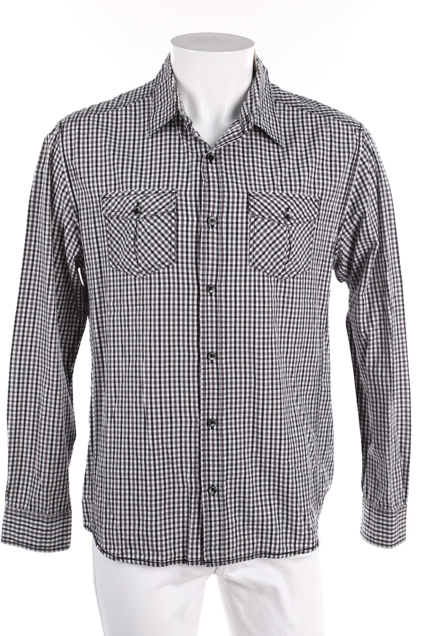 MUCH MORE - kariertes Hemd - L