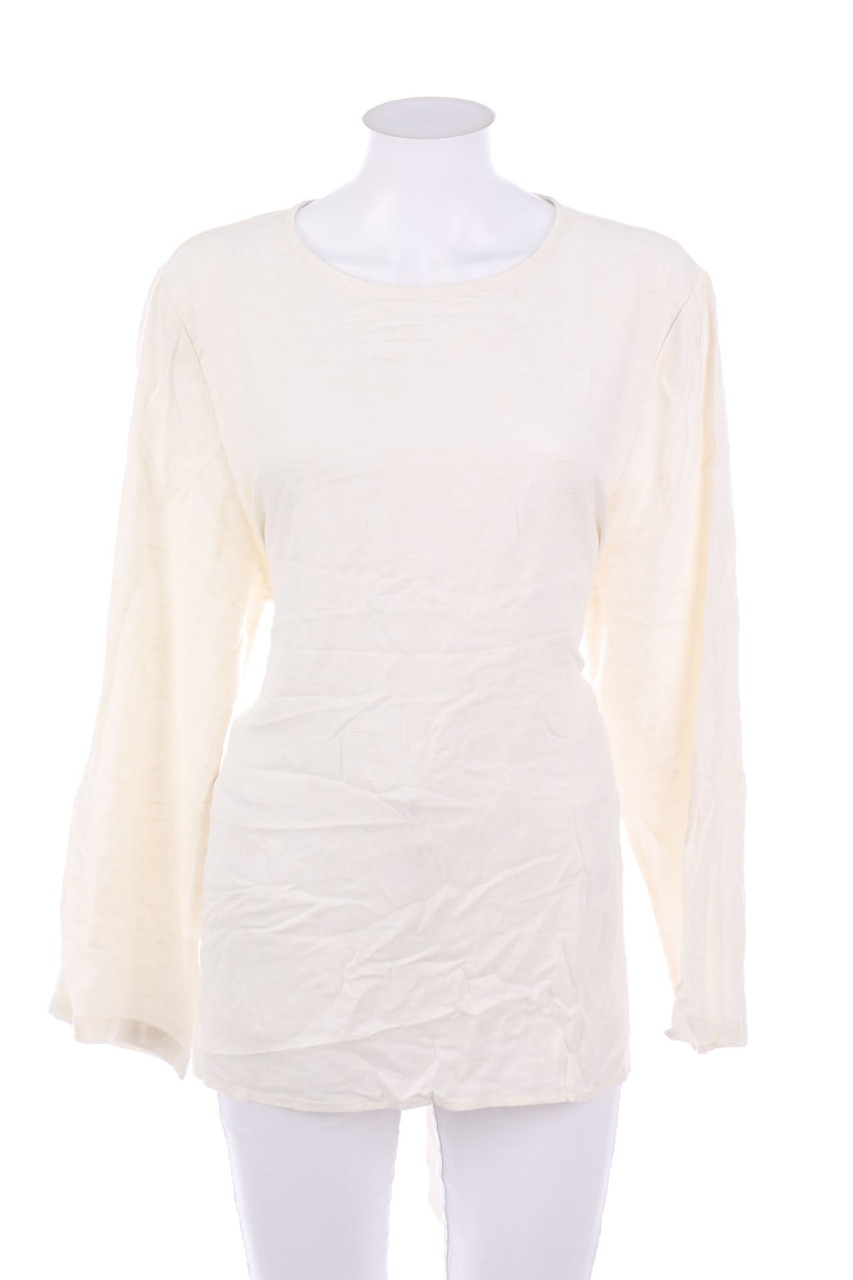 SECONDHAND - Bluse mit Leinen - XL