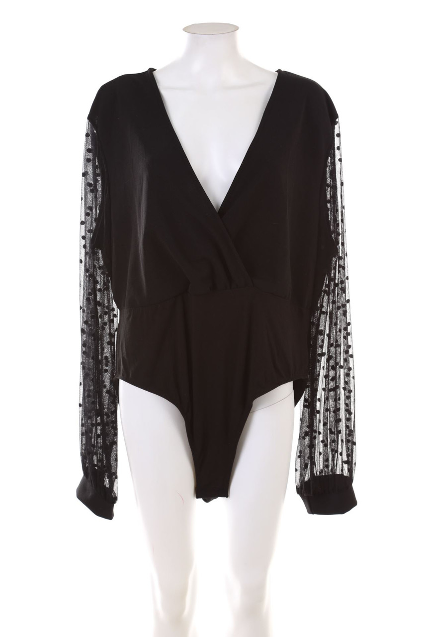 SHEIN - Body mit Mesh-Einsatz - XXXXL