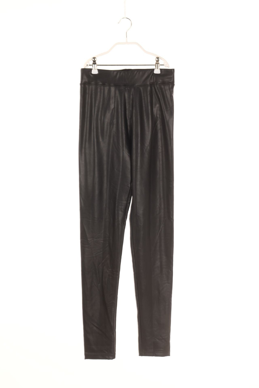 Ohne Label - Kunstleder-Leggings - S