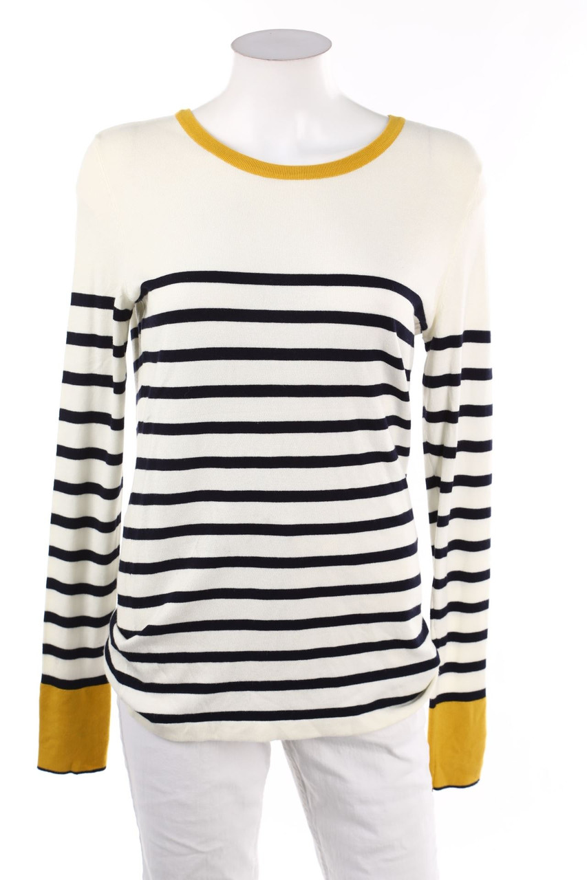 SECONDHAND - Strick-Pullover mit Streifen - M