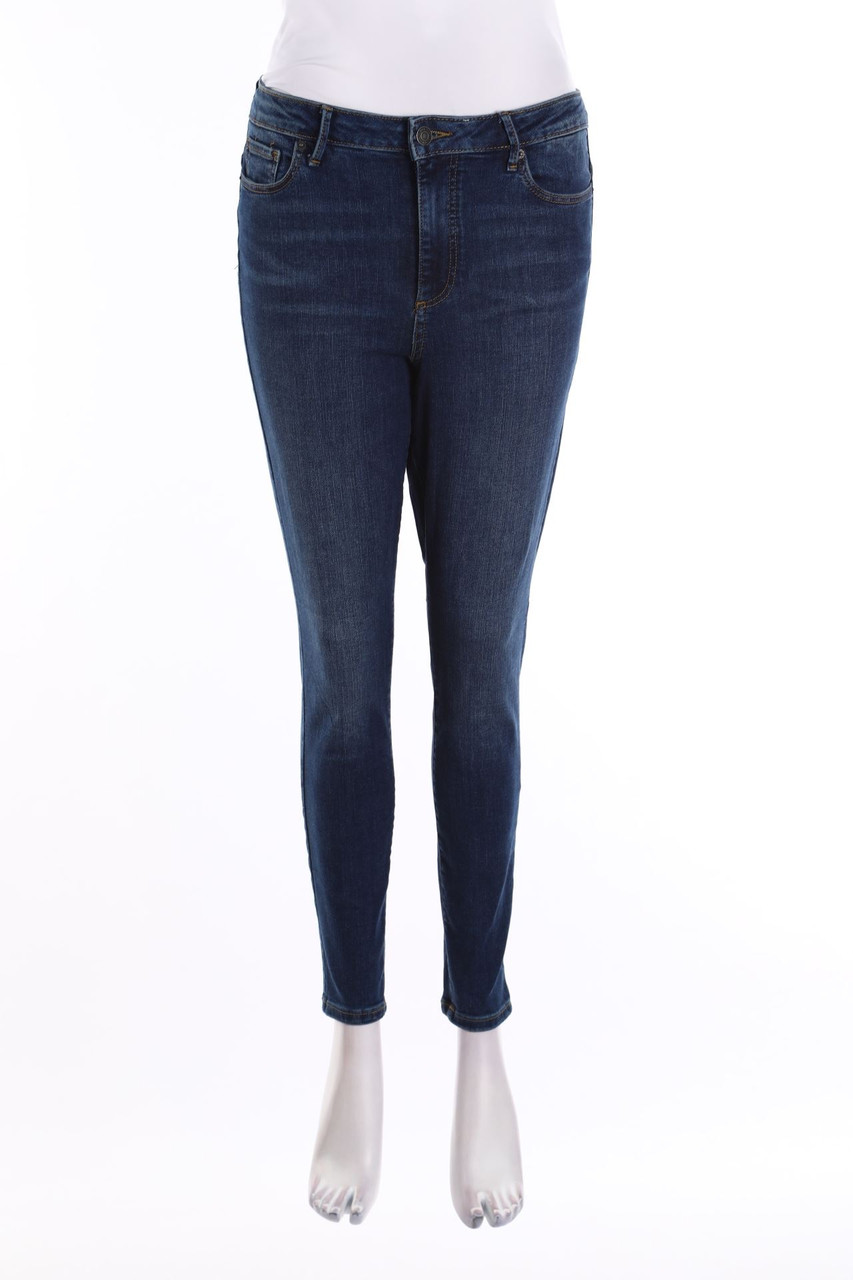 VERO MODA - Dark Denim Skinny-Jeans - M