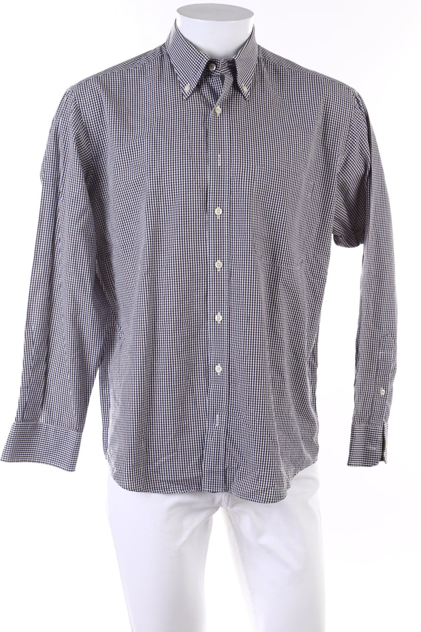 GILBERTO CLASSIC - kariertes Hemd - L