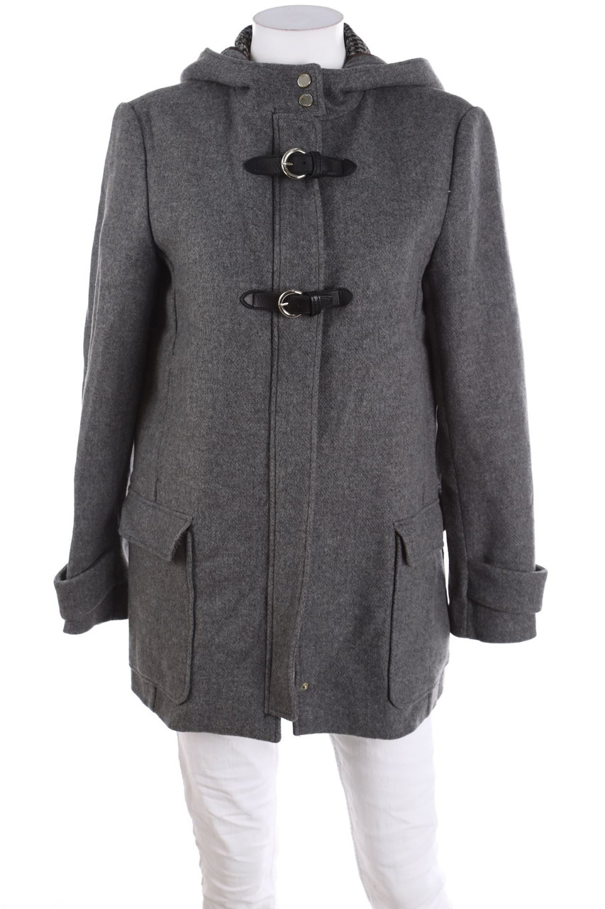 Massimo Dutti - Jacke aus Woll-Mix mit Riegeln - XL