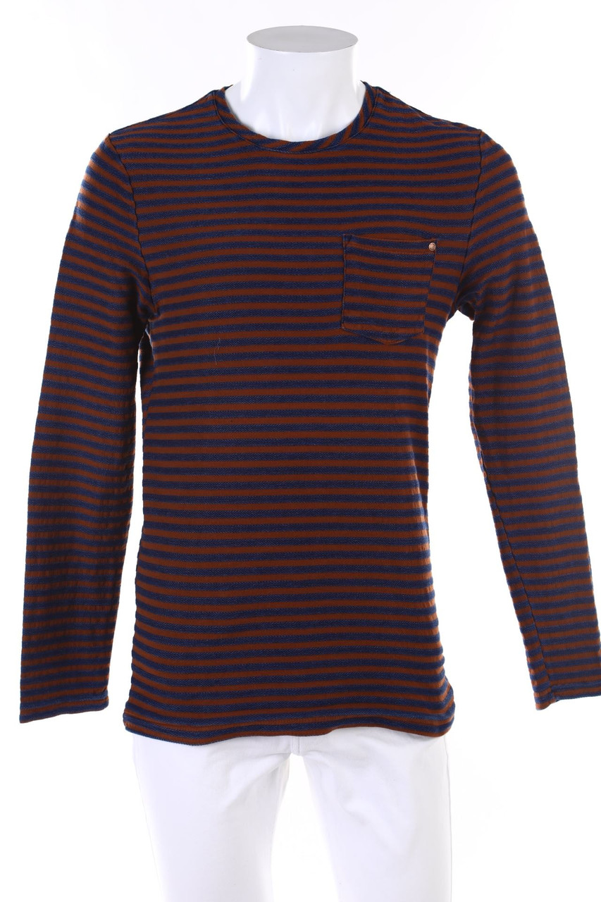 Blue Ridge - Streifen-Longsleeve-Shirt - S