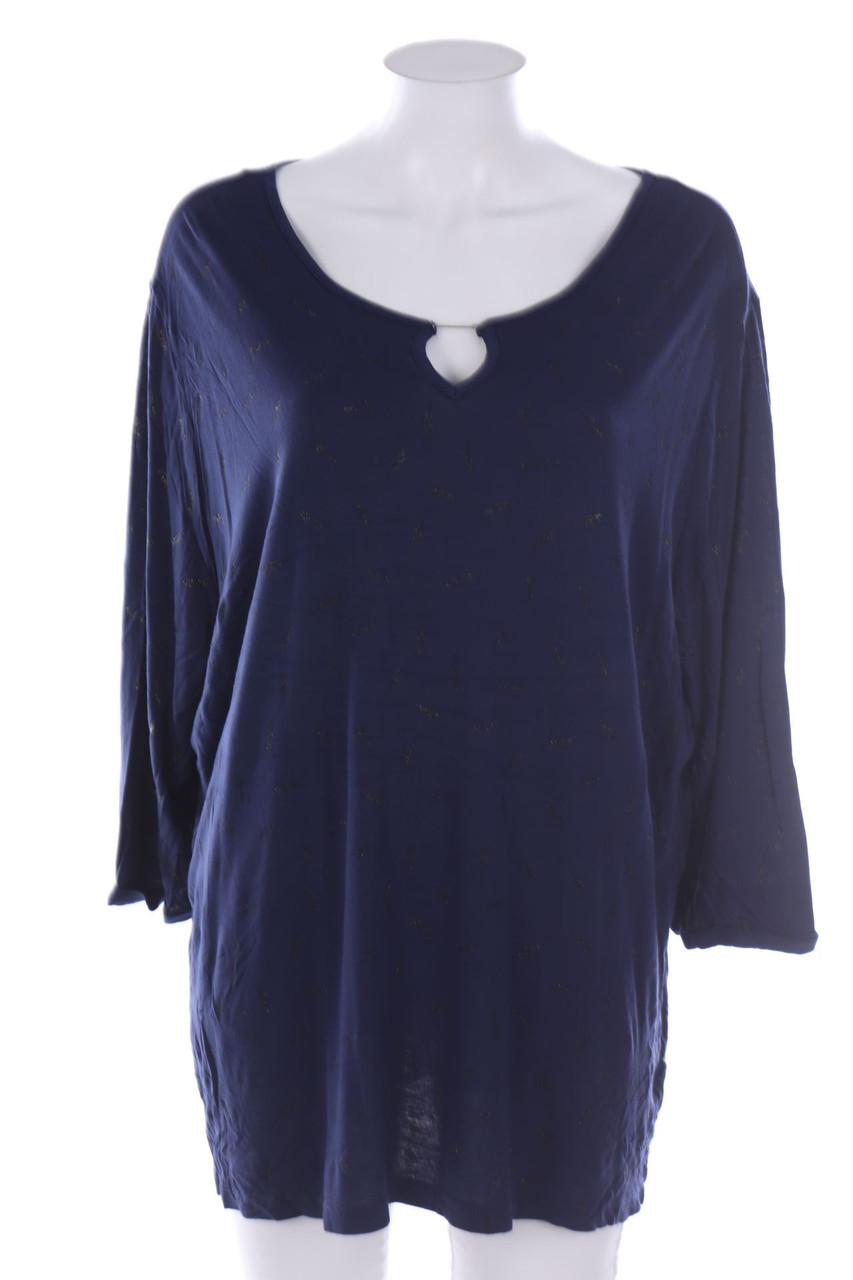 Laura Torelli - Longsleeve-Shirt mit Keyhole - 52