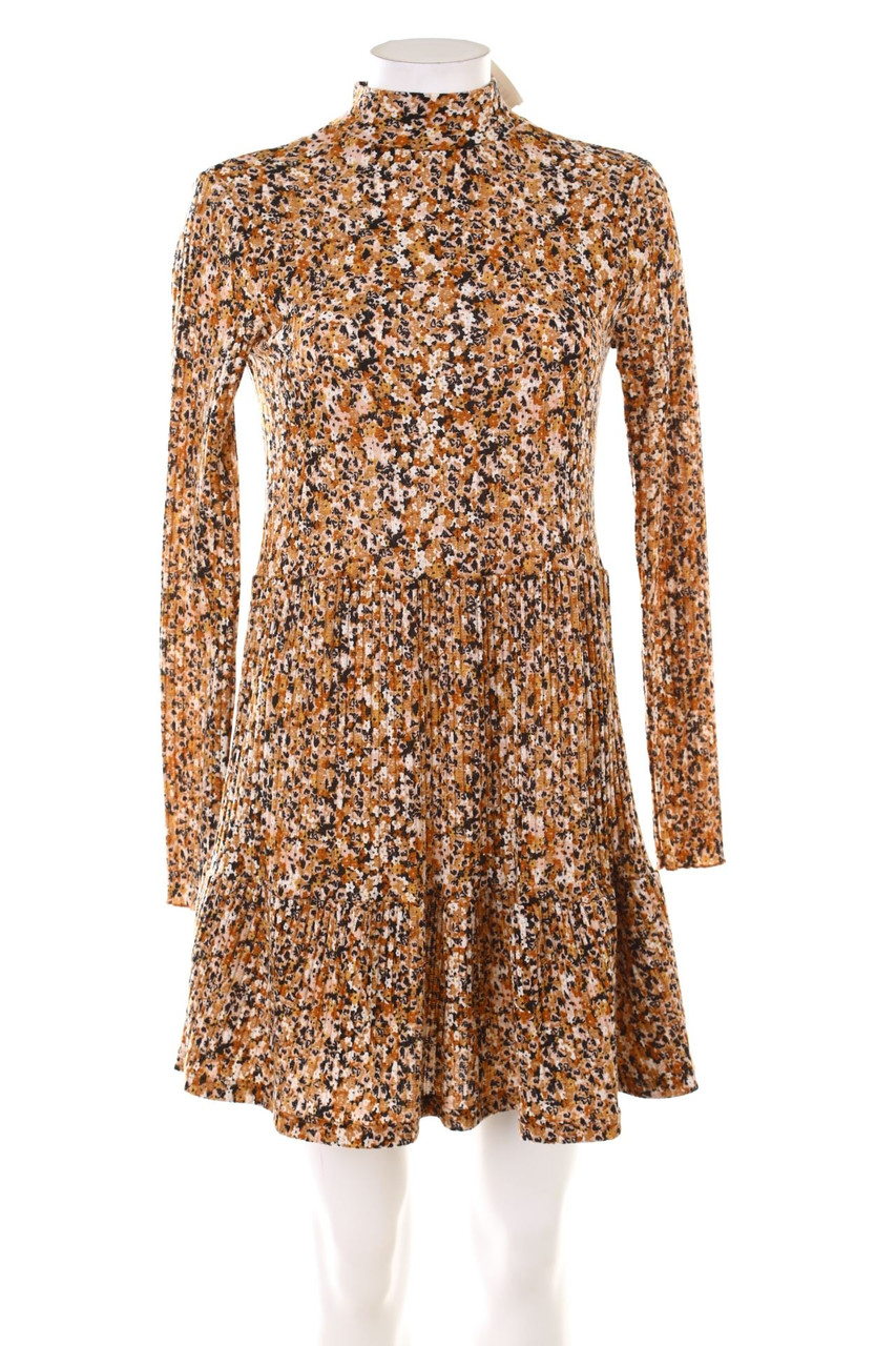 Stradivarius - Kleid mit Blumen-Print - S