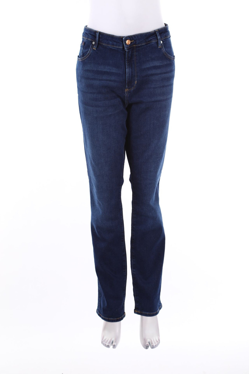 s.Oliver - Dark Denim Straight Cut Jeans - 48