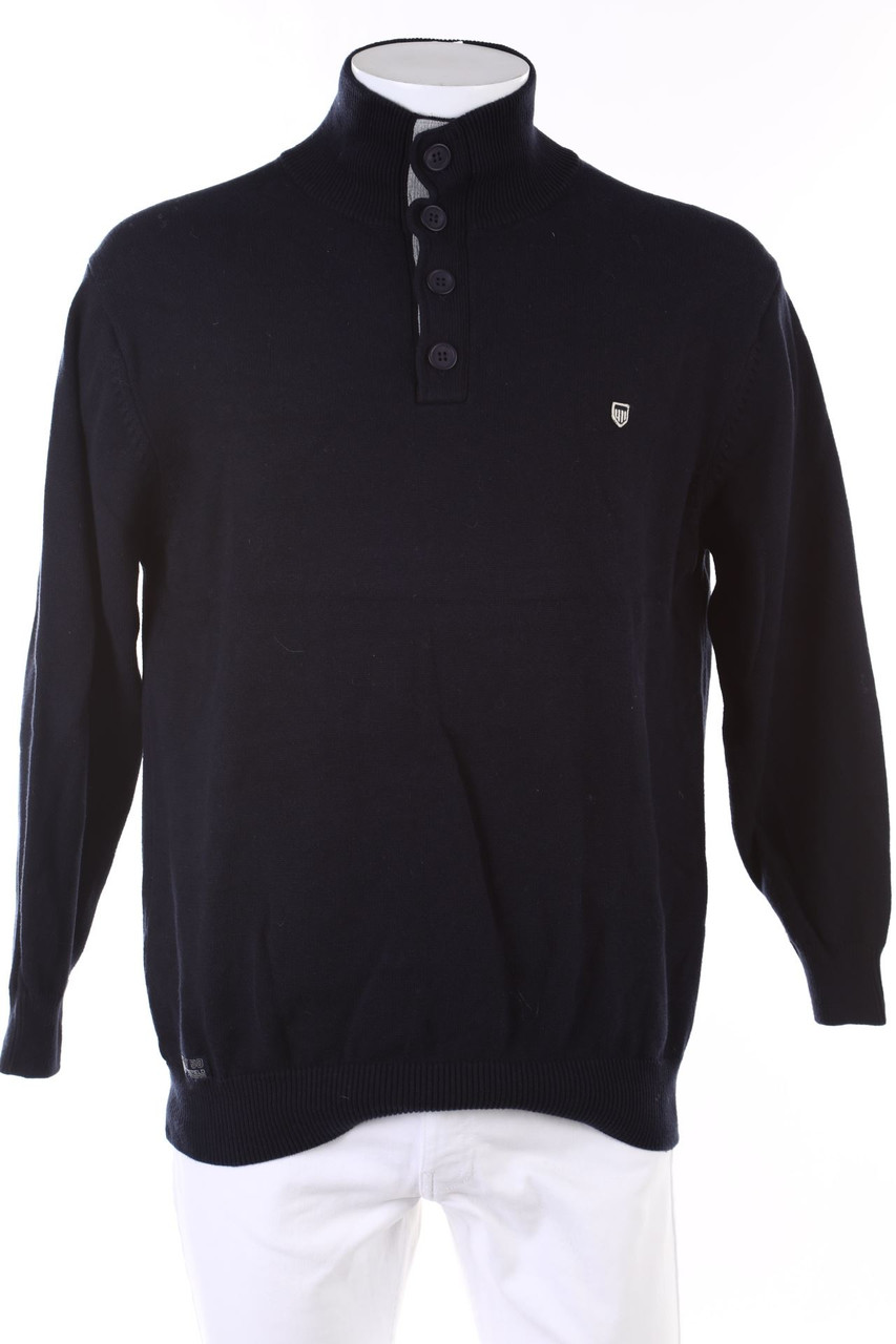 BASEFIELD - Troyer-Pullover aus Baumwolle - L