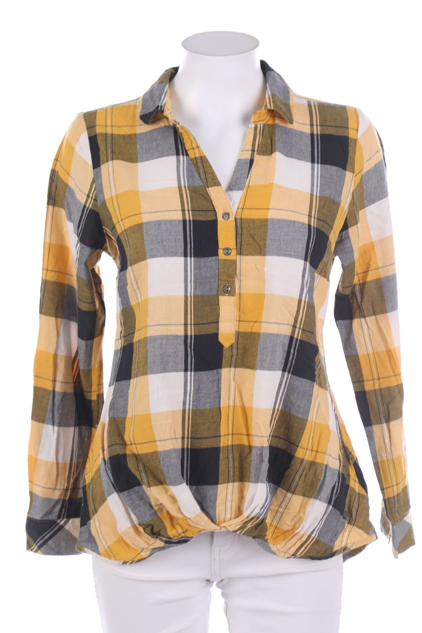 Multiblu - Karo-Bluse - S