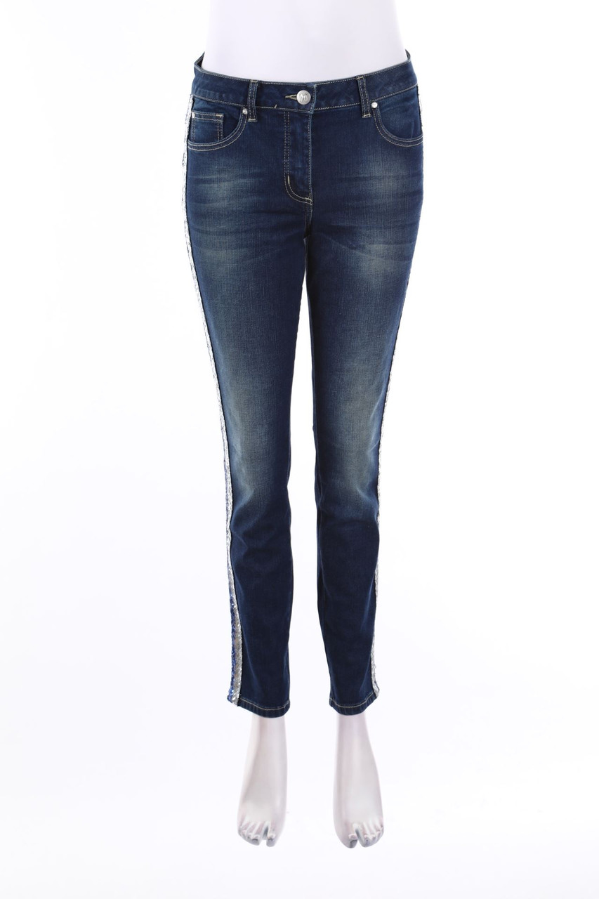 AMY VERMONT - Used Look Skinny-Jeans - M