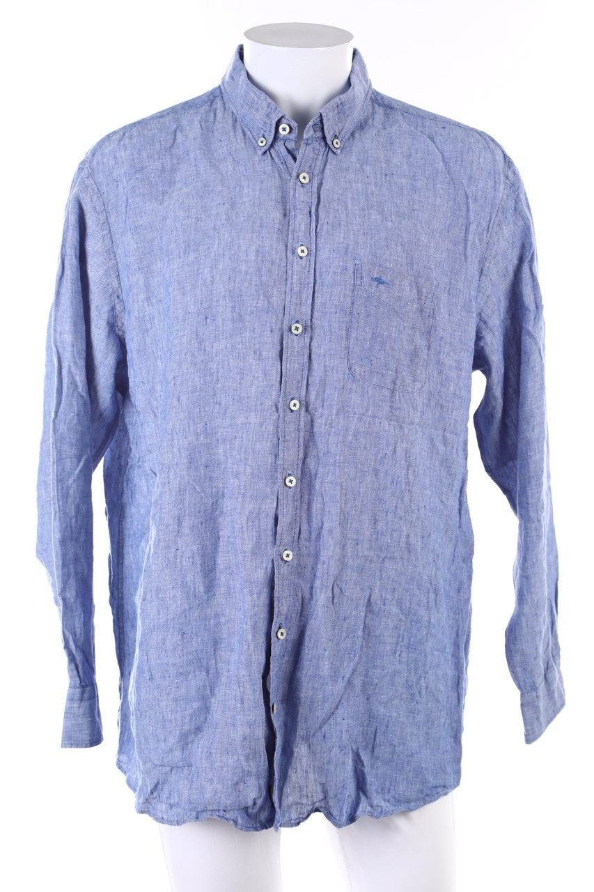 FYNCH-HATTON - Leinen-Hemd - 2XL