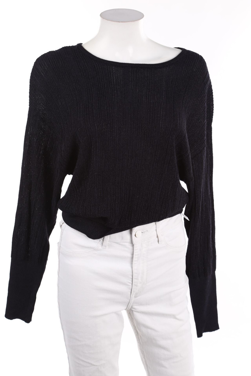 orsay - Glitzer-Strick-Pullover - S