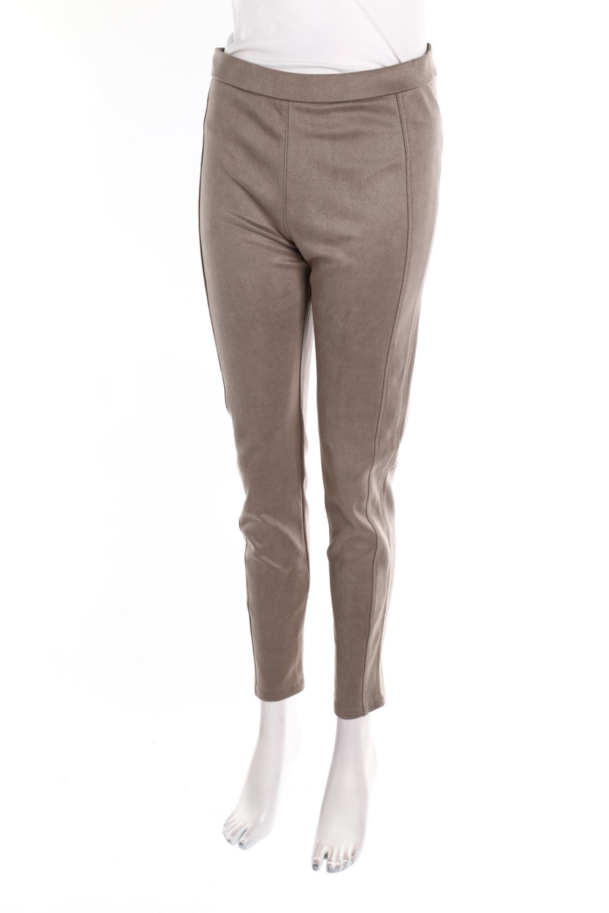 Laura Torelli - Kunstleder-Leggings - S