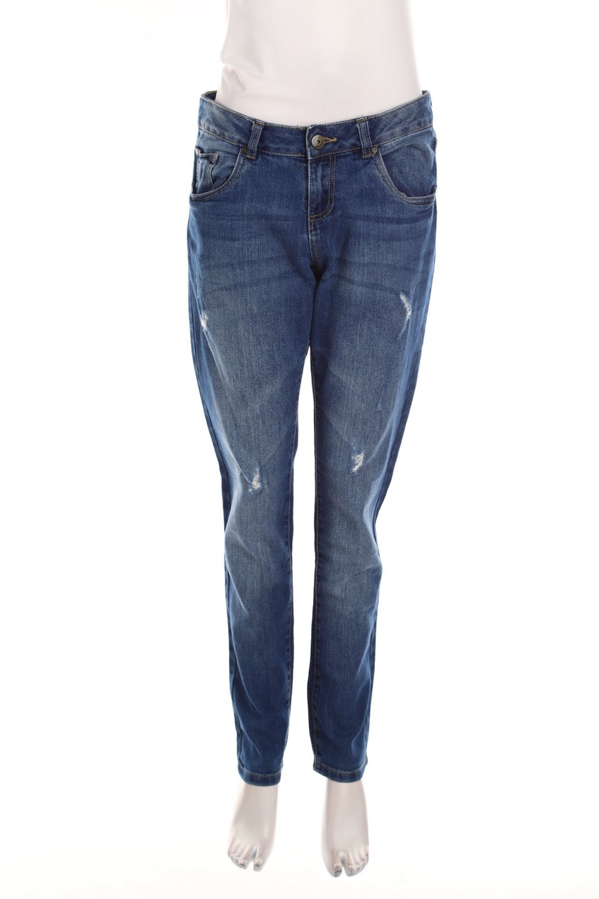 esmara - Distressed Straight Cut Jeans - D 40
