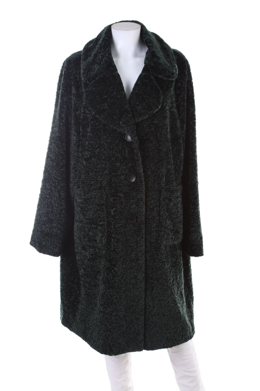 Ulla Popken - Fake Fur-Mantel - 50