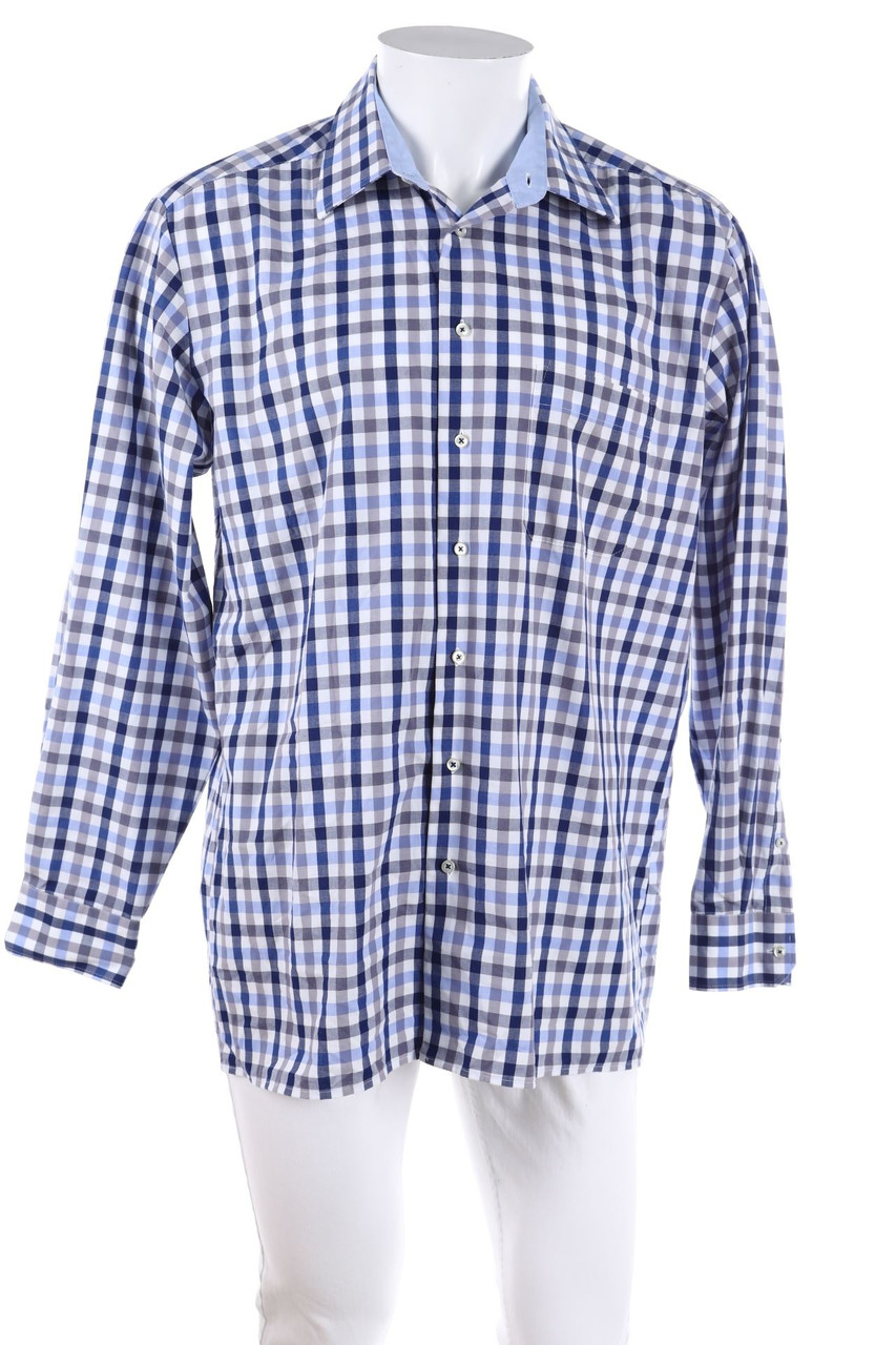 NOBEL LEAGUE - kariertes Hemd - L