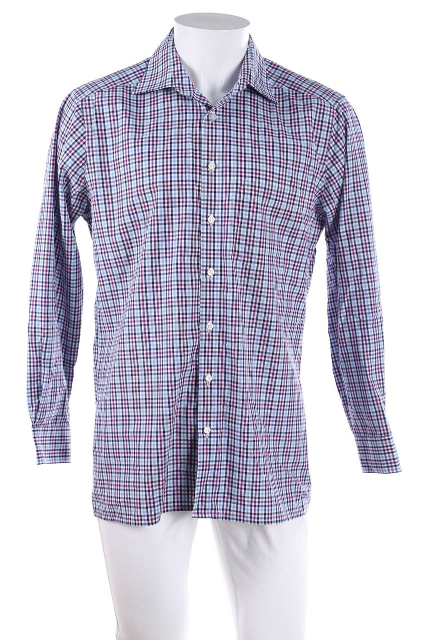 ROYAL CLASS - kariertes Hemd - L