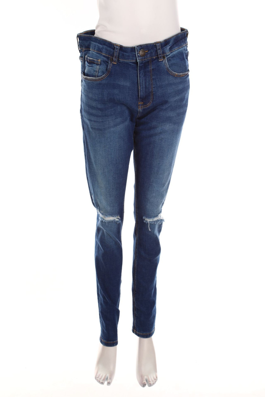 Denim & Co. - Destroyed Skinny-Jeans - 2XL